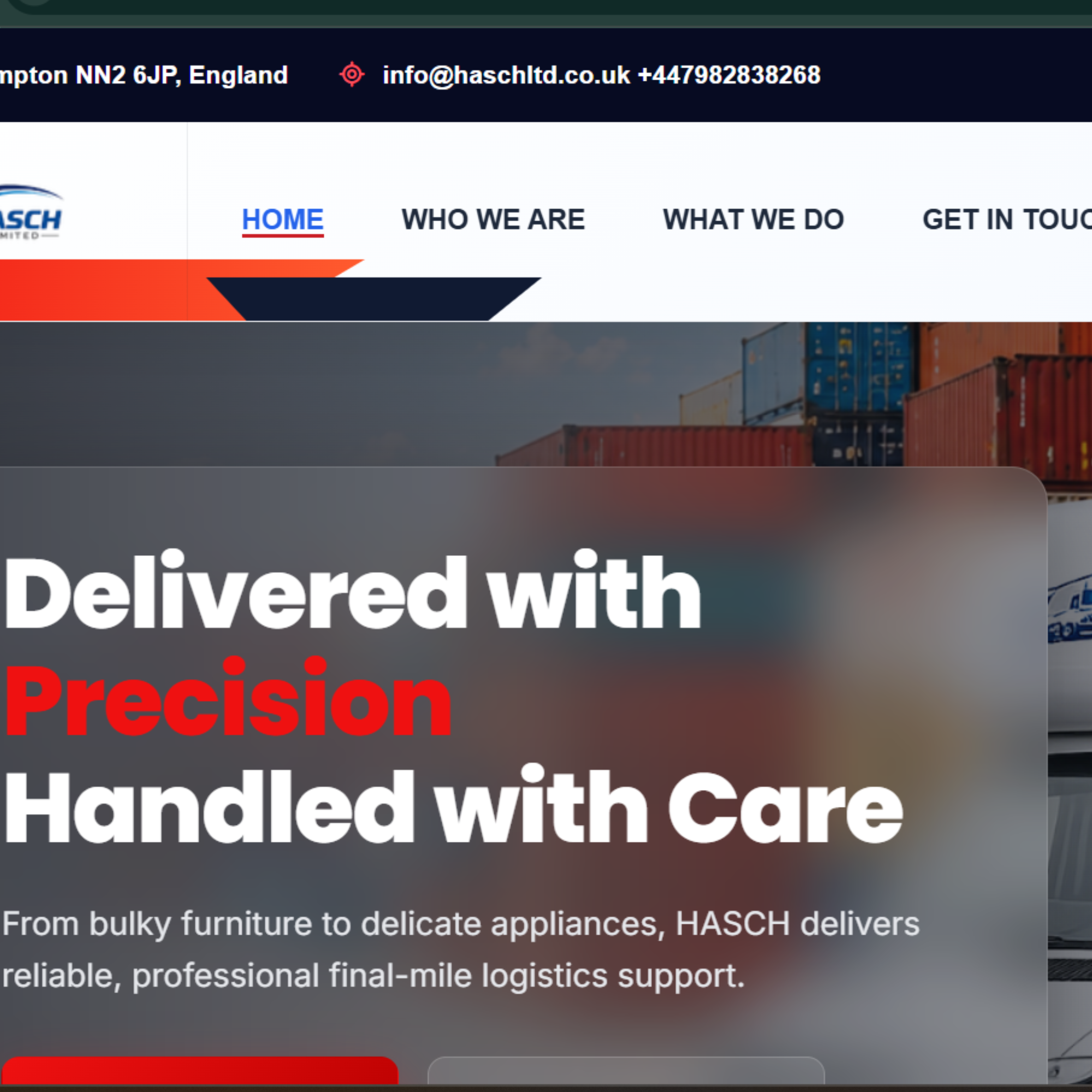 HASCH Limited website preview