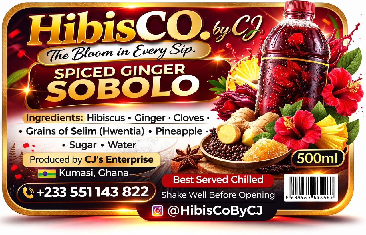 Product sticker and packaging label design sample